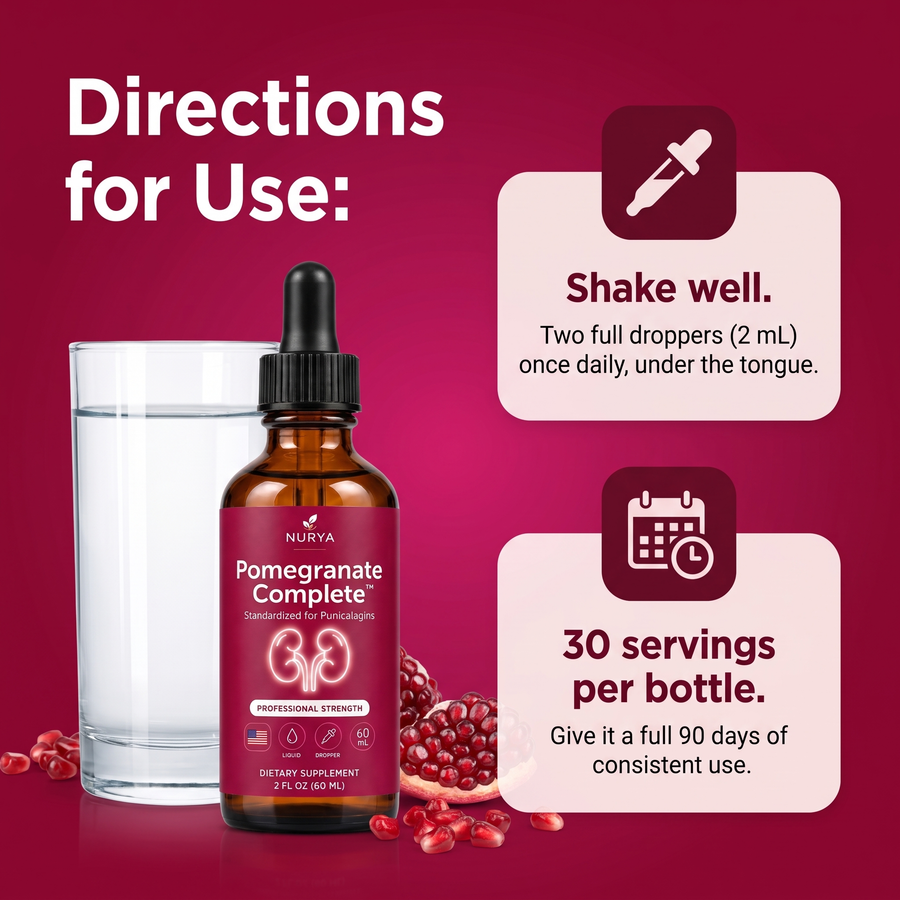 Pomegranate Complete directions