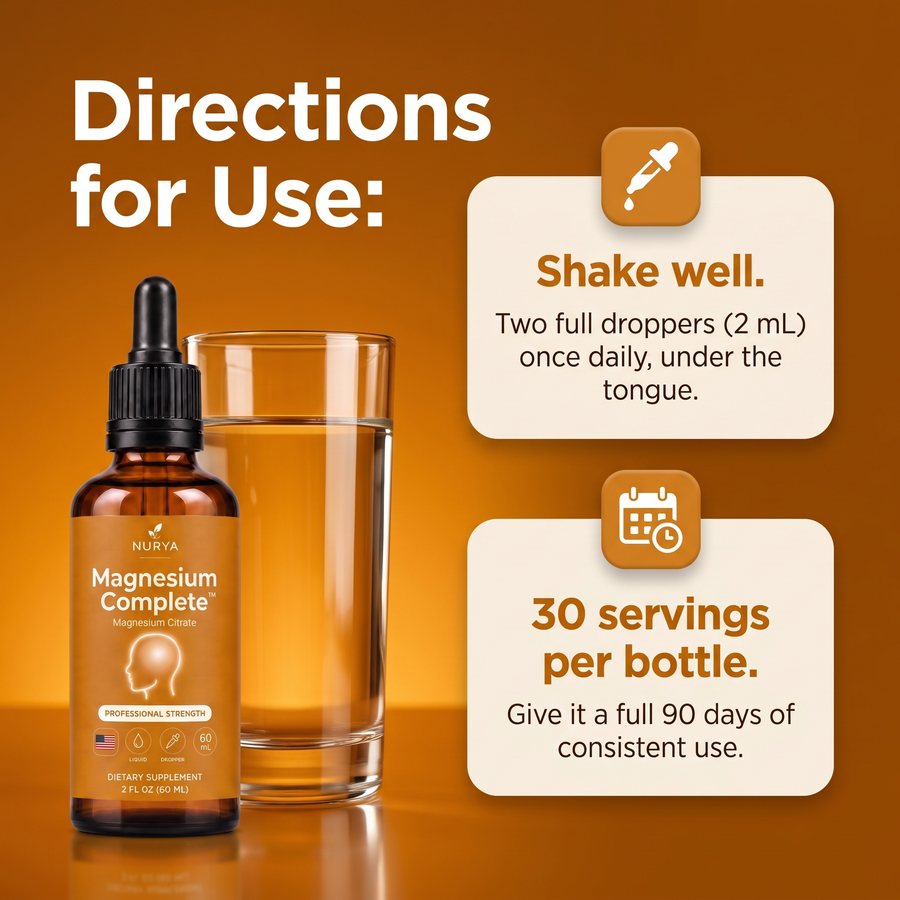 Magnesium Complete directions